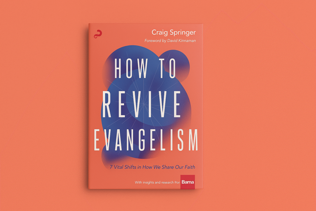Review of How To Revive Evangelism by Craig Springer. Photo by Jeff McLain with ChatGPT.