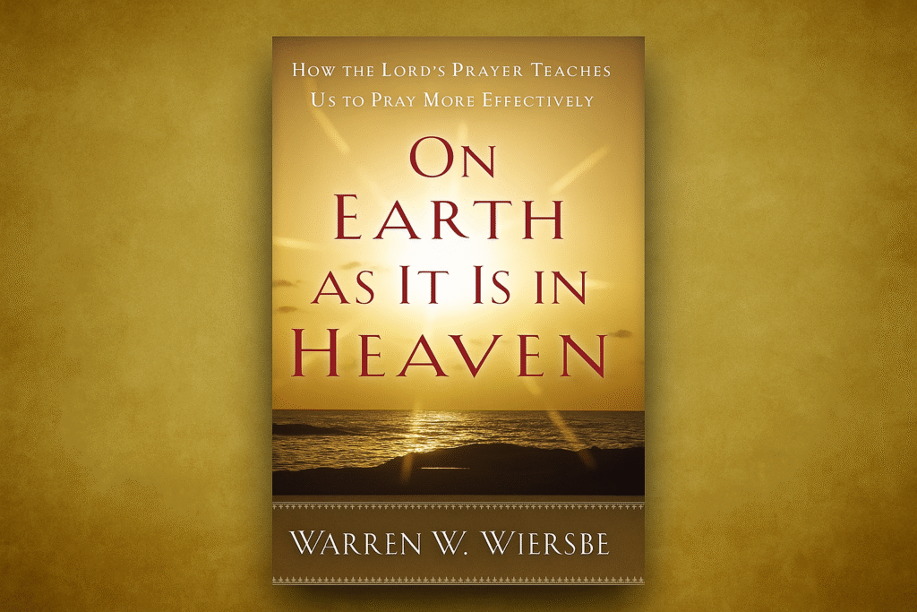 Review of On Earth As It Is In Heaven by Warren H Wiersbe. Photo by Jeff McLain with ChatGPT.