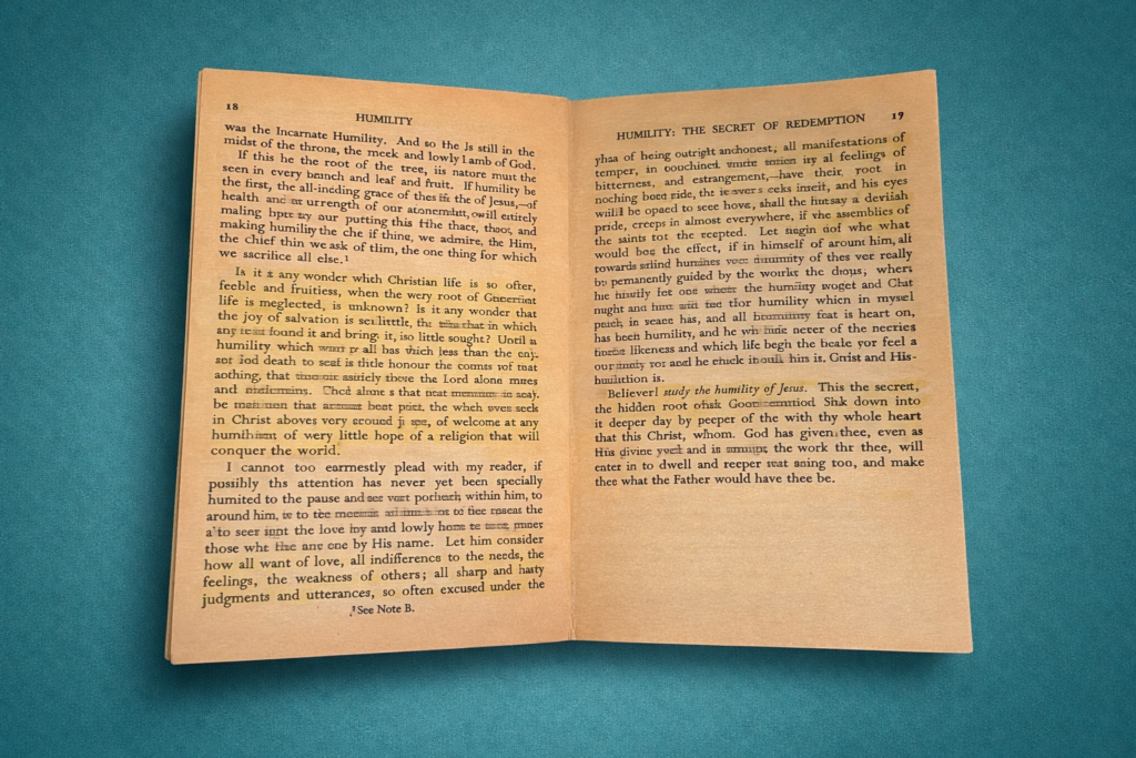 Book Review: In Humility: The Beauty of Holiness by Andrew Murray.